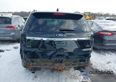 2016 Ford Explorer Xlt из США, поврежденный, VIN 1FM5K8D86GGB50920